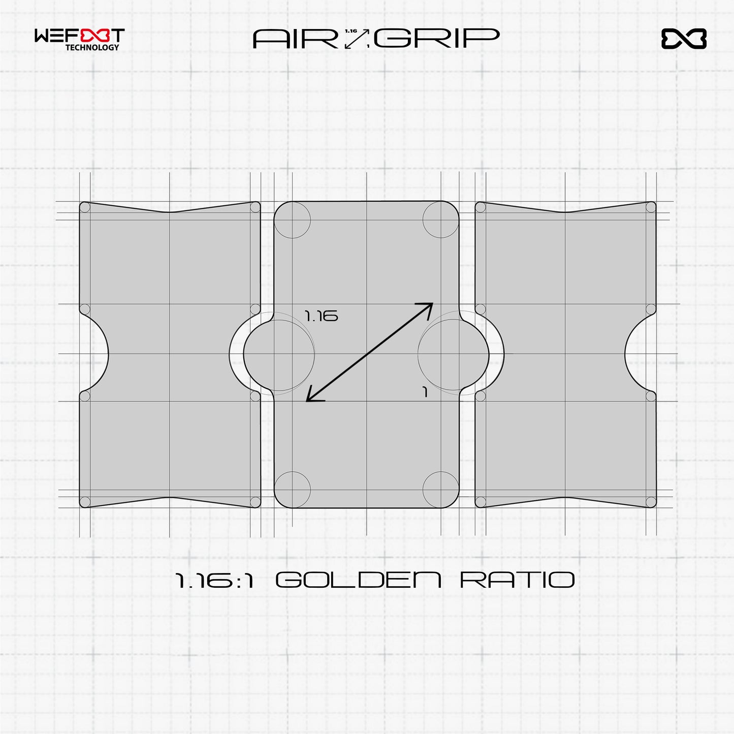 WEFOOT® Air Grip Sports Mid Socks