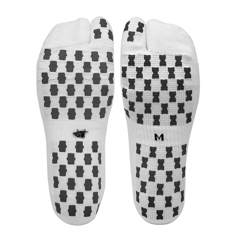WEFOOT® IN&OUT Dual-Grip Tabi Crew Socks (Thin / Two-toe)