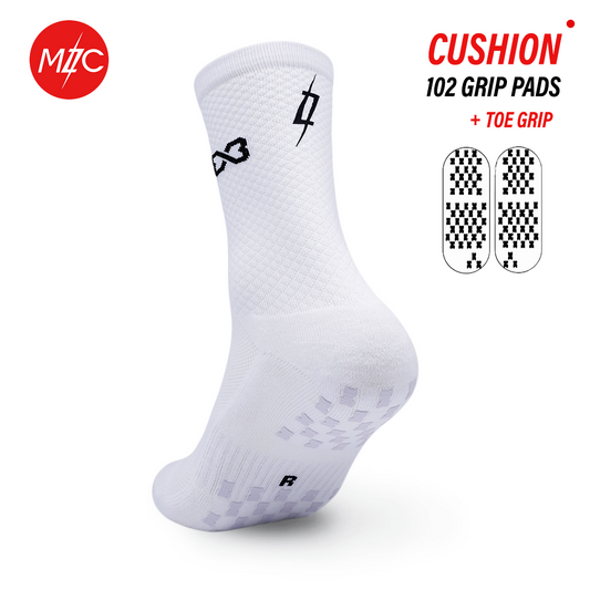 WEFOOT® x 7MLC Air Grip Sports Crew Socks
